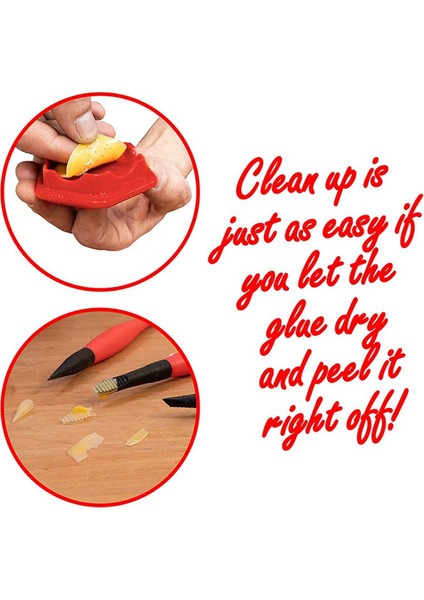 Kompakt Silikon Tutkal Fırçası Ahşap Işleme Tutkal Uygulama Seti Taşınabilir Kendin Yap (Yurt Dışından) indirimleri