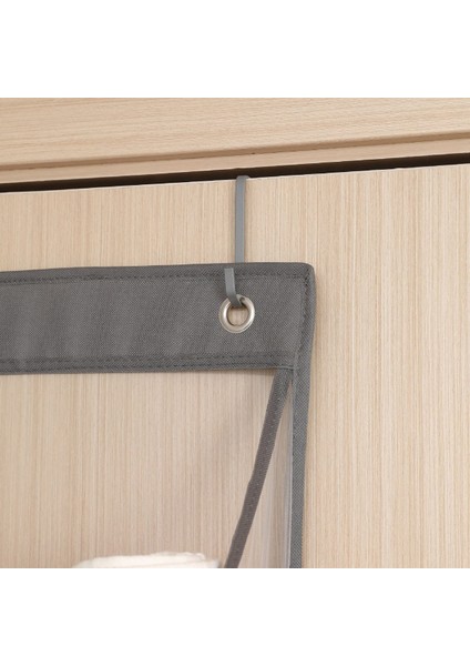 5 Raflı Kapı Üstü Asılı Kiler Düzenleyici, Oda Düzenleyici Cepler, Kapı Arkası Depolama Düzenleyici Kapasitesi (Yurt Dışından)