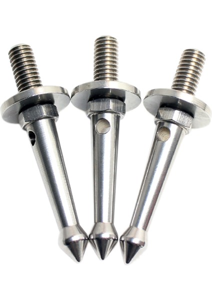 Gitzo/manfrotto/siri/benro Vb. Için Daha Yumuşak ve Daha Gevşek Arazi Çivileri Için 3 Adet Paslanmaz 3/8 Inç Üçayak Ayak Çivileri. Üçayak (Yurt Dışından)