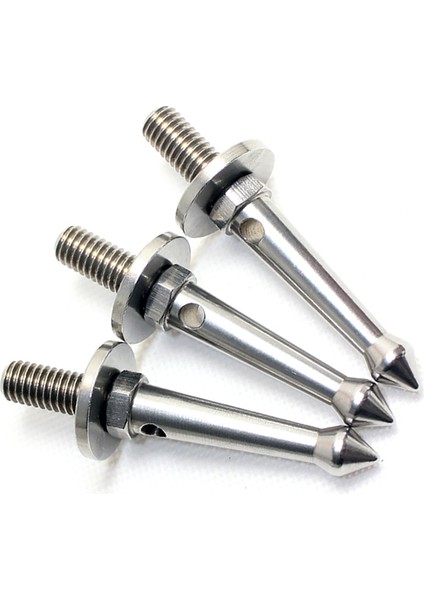 Gitzo/manfrotto/siri/benro Vb. Için Daha Yumuşak ve Daha Gevşek Arazi Çivileri Için 3 Adet Paslanmaz 3/8 Inç Üçayak Ayak Çivileri. Üçayak (Yurt Dışından) fırsatları