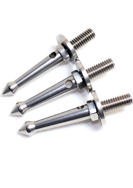 Gitzo/manfrotto/siri/benro Vb. Için Daha Yumuşak ve Daha Gevşek Arazi Çivileri Için 3 Adet Paslanmaz 3/8 Inç Üçayak Ayak Çivileri. Üçayak (Yurt Dışından) indirimleri
