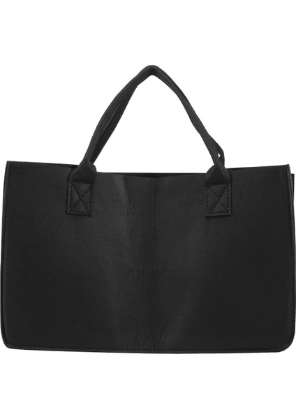 Şömine Ahşap Keçe Saklama Çantası Sepeti Dergi Rafı Yakacak Odun Cep, Keçe Katlanabilir Yakacak Odun Tutucu Sepet Siyah (Yurt Dışından) fiyatları