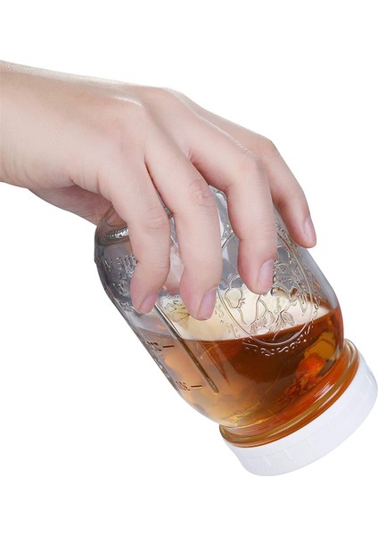 Mason Kavanoz Kapakları Için Normal Ağız Kapakları Mason Konserve Kavanozları ve Daha Fazlası Için Plastik Saklama Kapakları, Standart, Çap 70MM (Yurt Dışından) indirimleri