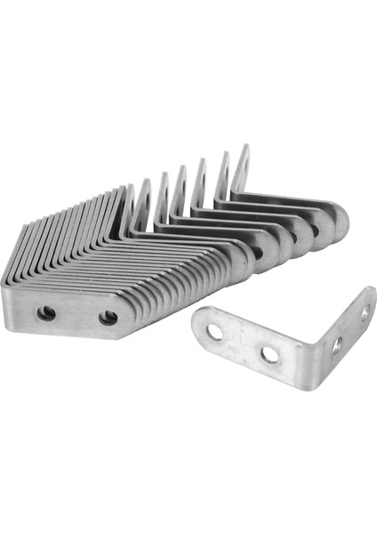 24 Parça Paslanmaz Çelik Köşe Destekleri (1,57 x 1,57 Inç, 40 x 40 Mm) Bağlantı Sağ Açılı Braket Bağlantı Elemanı L Şekilli Köşe Bağlantı Elemanları Destek Braketi (Yurt Dışından) modelleri