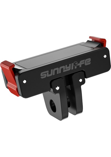 Sunnylıfe Hızlı Çıkarma Adaptörü Katlanabilir Manyetik Iki Pençe Adaptörü Aksiyon Kamera Aksesuarları Djı Osmo Action 5 Pro/4/3/2 (Yurt Dışından) modelleri