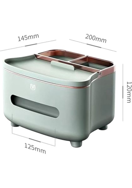 Çok Işlevli Yaratıcılar Cep Telefonu Yuvalı Mendil Kutusu Tutucu Dekorasyon Mendil Tutucu Ev, Beyaz (Yurt Dışından) modelleri