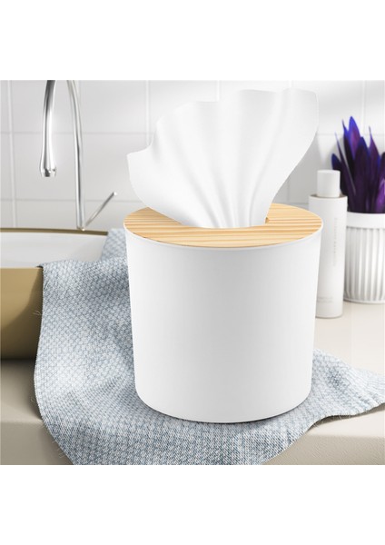 Ahşap Kapak Yuvarlak Rulo Kağıt Doku Tüpü Ev Çıkarılabilir Mini Ahşap Doku Kutusu (Yurt Dışından) indirimleri