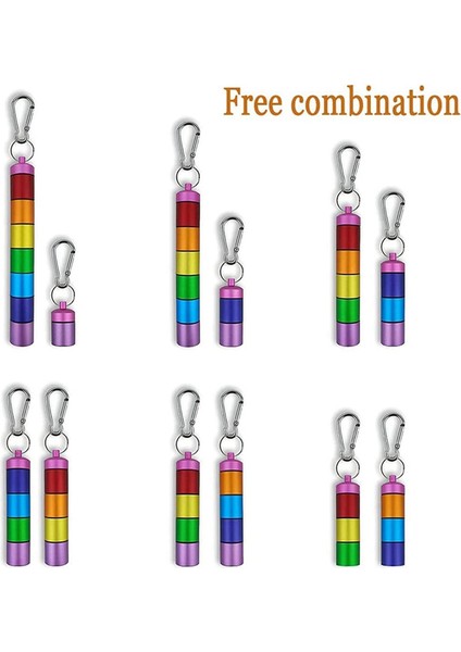 Hap Kutusu Anahtarlık Hap Tutucu Su Geçirmez 7 Günlük Seyahat Haftalık Hap Kutusu Kutusu Metal Kompakt Hap Kutusu Dış Mekan Kullanımı Için (Yurt Dışından) fiyatları