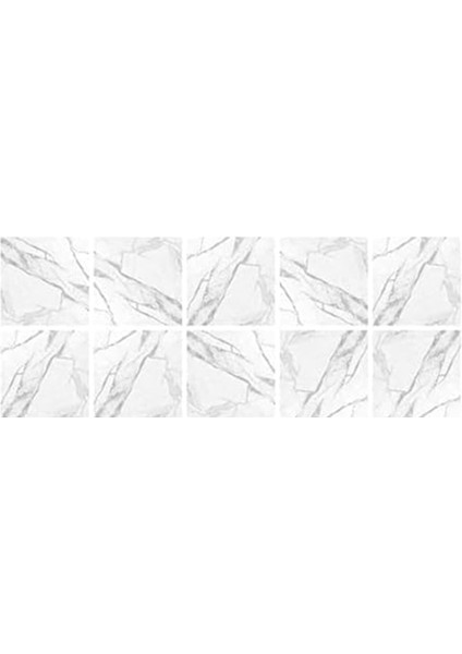 Mermer Dekoratif Yapışkanlı Fayans Çıkartmaları Fmor Banyo ve Mutfak Fayans Çıkartmaları, Su Geçirmez Kendinden Yapışkanlı Dekorasyon cm (Yurt Dışından)