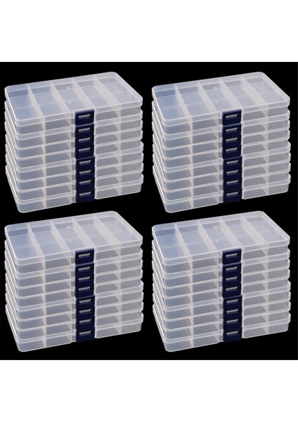 32 Paket 15 Izgara Şeffaf Boncuk Düzenleyici Depolama Plastik Mücevher Kutusu Ayarlanabilir Ayırıcılar Küpe Depolama Kapları (Yurt Dışından) fiyatları