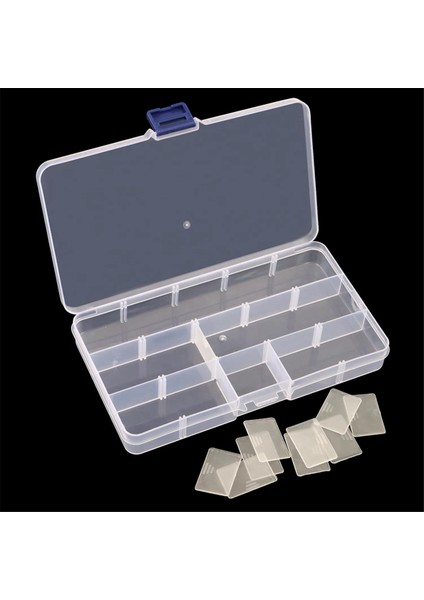 32 Paket 15 Izgara Şeffaf Boncuk Düzenleyici Depolama Plastik Mücevher Kutusu Ayarlanabilir Ayırıcılar Küpe Depolama Kapları (Yurt Dışından) modelleri