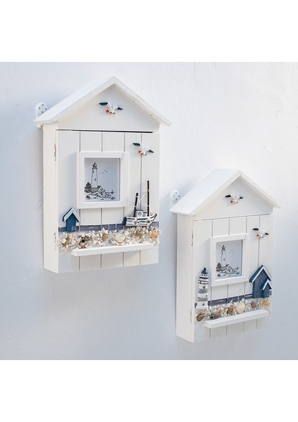 Okyanus Anahtar Kutusu Dolabı Duvara Asılan Anahtar Saklama Kutusu Deniz Feneri Yaratıcı Dekorasyon (Yurt Dışından) fırsatları