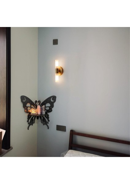 Kelebek Sergileme Rafı, Ahşap Yüzen Raflar, Duvar Köşe Rafı, Şık Köşe Rafları, Kelebek Köşe Rafı (Yurt Dışından) modelleri