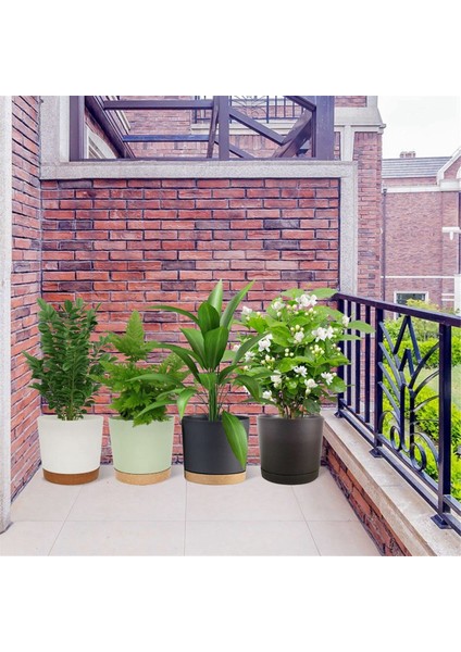 Drenaj Delikleri ve Küçük Saksılar Sukulent Saksılar Açık Hava, Kapalı Alan, Balkon, Teras, Bahçe Dekoru Için Dekoratif Saksılar E (Yurt Dışından) fırsatları