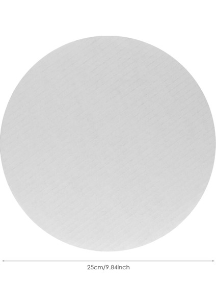 Beyaz Kek Tahtaları Yuvarlak 25 Paket - 10 Inç Karton Kek Yuvarlak Daireler Tek Kullanımlık Kek Tabağı Tahtası Taban Tepsisi (Yurt Dışından)