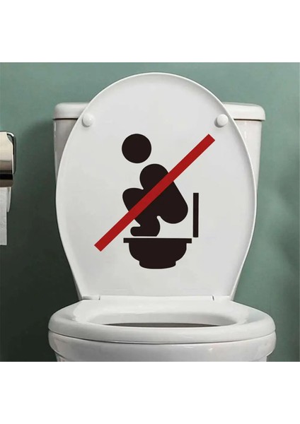 Tuvalet Yapıştırıcısı Için Uyarı Çıkartmaları Çömelme Tuvaleti Için Uyarı Çıkartmaları Soyun ve Yapıştırın Lar Için Banyo Hatırlatma Işaretleri (Yurt Dışından) fiyatları