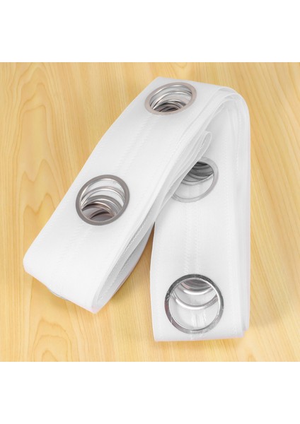 5m Kuşgözü Perde Bandı 40 Yüzük Aksesuarları Dikiş Gümüş Perdeler Jaluzi Yeni (Yurt Dışından) indirimleri