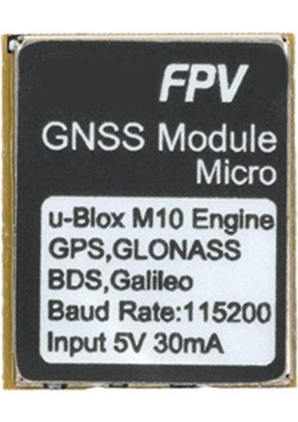 Rushfpv Gnss Mikro Tip M10 Gps Modülü Dahili Seramik Anten Rc Fpv Freestyle Drone Dıy Parçaları Için (Yurt Dışından)