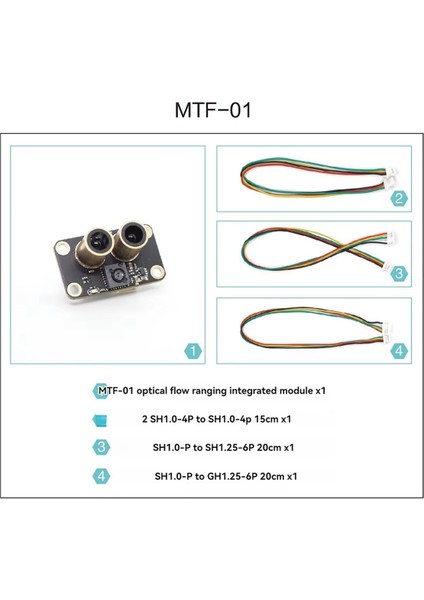 Mtf-01 Micoair Optik Akış ve Lidar Sensör Modülü Inav Için Iha Konumlandırma Modülü (Yurt Dışından)