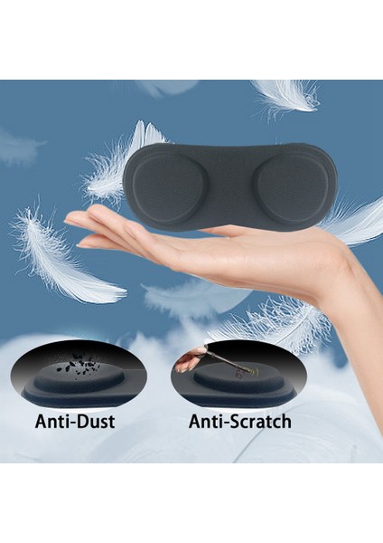 Vr Lens Kılıfı Taşınabilir Kulaklık Lens Kılıfı Yumuşak Eva Kılıfı Pıco4 Ultra/meta Quest 3 Vr Aksesuarları Için (Yurt Dışından) modelleri