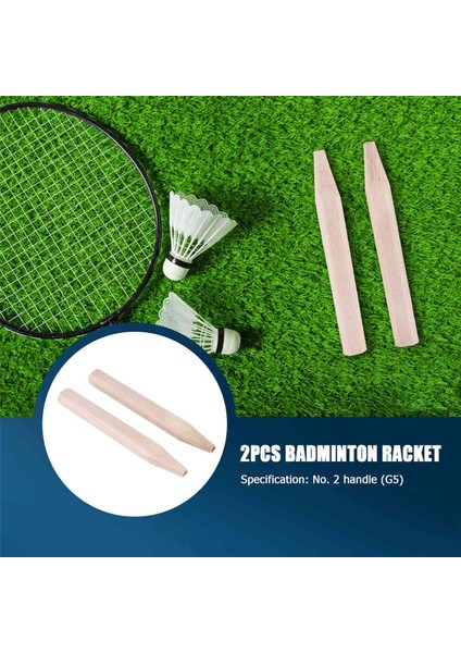2 Adet Badminton Raket Kolu Kavrama Ahşap Badminton Kolu Onarımı Badminton Raketi, G6 (Yurt Dışından) modelleri