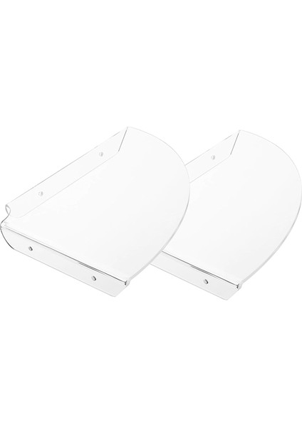 2 Adet Akrilik Köşe Raf Yüzen Duvar Depolama Raf Ekran Hoparlör Organizatör Yatak Odası Mutfak Depolama Tutucu, Şeffaf (Yurt Dışından) modelleri