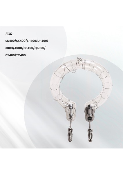 Godox SK400/SK400/SP400/DP400/300D/400D/GS400/Q5300/05400/TC400 Flaş Için 400WS Profesyonel Flaş Tüpü (Yurt Dışından) fırsatları