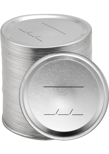 80 Adet Geniş Ağızlı Konserve Kapakları, Top Için Kavanoz Konserve Kapakları, Bölünmüş Tip Kapaklar Konserve Için Sızdırmaz 86MM Kavanoz Kapakları (Yurt Dışından)
