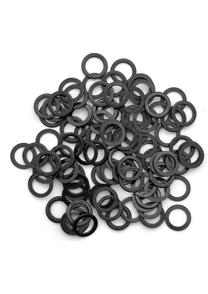 100 Adet Standart Kaykay Toplu Rulman Paspayı/standart Kaykay Toplu Hız Donanım Yıkayıcılar (Yurt Dışından)