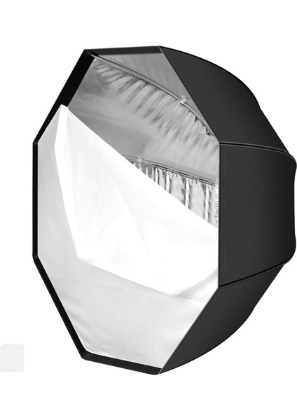 Sekizgen Şemsiye Softbox 80CM Evrensel Üst Flaş Reflektörü Açık Hava Softlight Kılıfı Profesyonel Aydınlatma Değiştirici (Yurt Dışından)