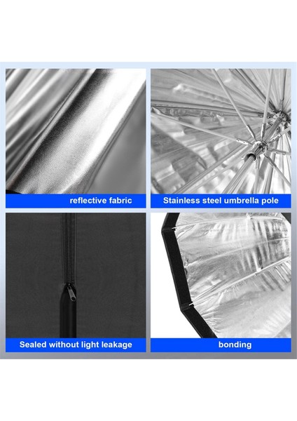 Sekizgen Şemsiye Softbox 80CM Evrensel Üst Flaş Reflektörü Açık Hava Softlight Kılıfı Profesyonel Aydınlatma Değiştirici (Yurt Dışından) indirimleri