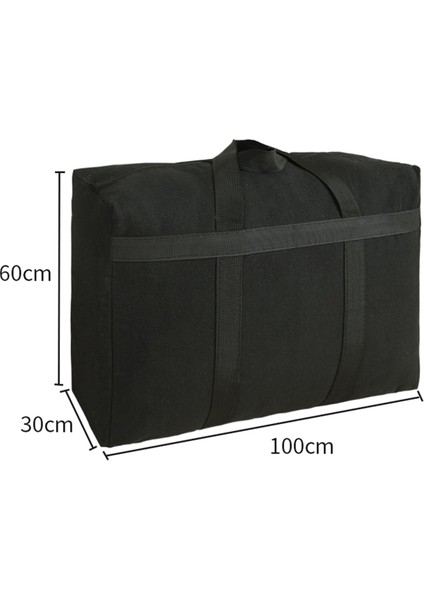 Tuval Saklama Çantaları Seyahat Çantaları Yerden Tasarruf Sağlayan Taşınma Depolama Için Düzenleyici Çantalar Siyah (Yurt Dışından) fiyatları