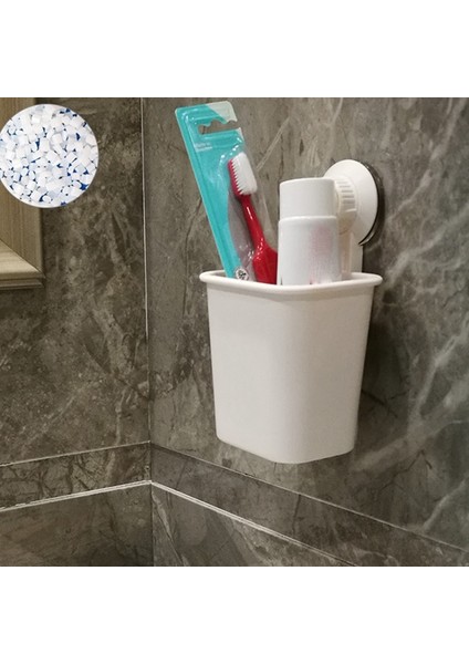 Vakumlu Diş Fırçası Rafı Vakumlu Duvar Tipi Banyo Diş Macunu Diş Fırçası Rafı Delme Olmadan Raf Rafı (Yurt Dışından) modelleri