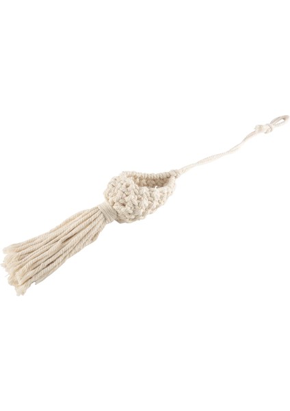 Boho Makrome Hava Tesisi Askı Tillandsia Asılı Sepet Halat Tutucu Çiçek Ev Dekor (13 Cm) (Yurt Dışından) fiyatları