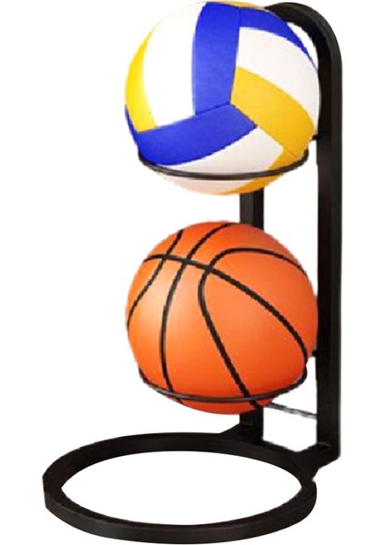 Kapalı Çocuk Basketbol Depolama Rafı Top Futbol Depolama Sepeti Yerleştirilmiş Raf Anaokulu Voleybol Standı Tutucu-B (Yurt Dışından)