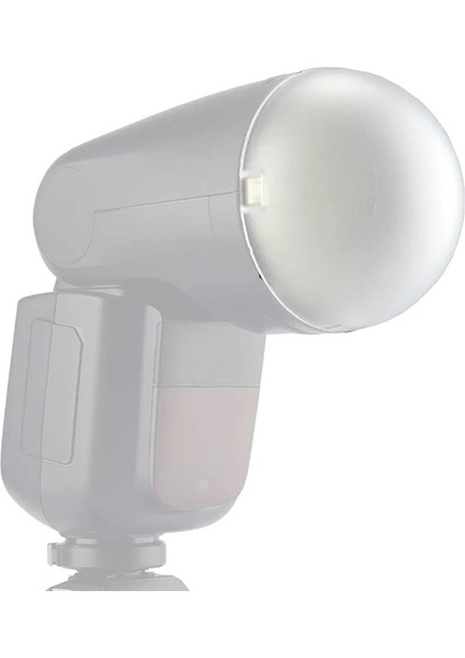 AK-R11 Kubbe Difüzör Godox H200R Yuvarlak Flaş Kafası Godox V1 Flaş Serisi V1-S V1-N V1-C AD200 Pro AD200 ile Uyumlu (Yurt Dışından) indirimleri
