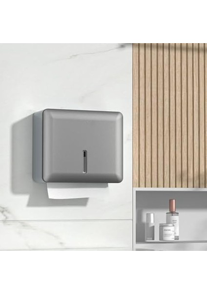 Kağıt Havlu Dispenseri Duvara Monte El Havlusu Dispenseri Ticari Banyo Çok Katlı Katlanmış Kağıt El Havlusu Tutucu (Yurt Dışından) fırsatları