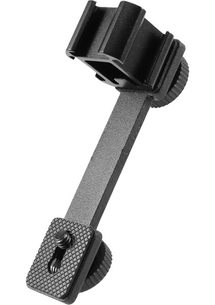 Üçlü Soğuk Ayakkabı Montajı Evrensel Uzatma Braketi Tutucu Adaptörü LED Video Işığı Dslr Telefon Gimbal Sabitleyici (Yurt Dışından) modelleri