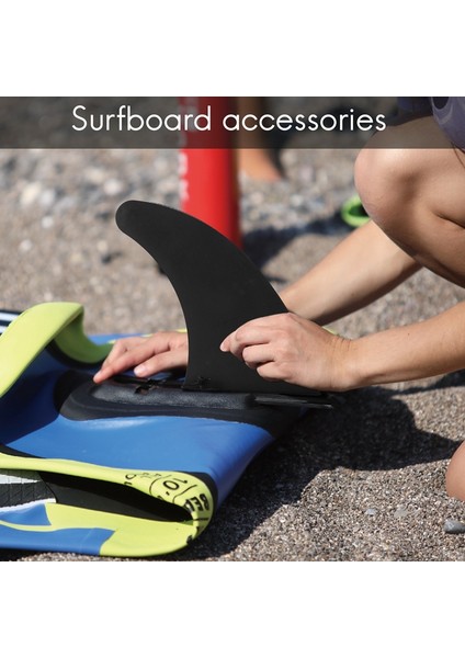 Açık Hava Sörf Tahtası Kürek Tahtası Naylon Sörf Tahtası Su Ayırıcı Toka Tipi Çıkarılabilir Şişme-Sup Merkezi Ayak Bileği Ayakta Kürek Tahtası Kano Yüzgeci (Yurt Dışından) modelleri