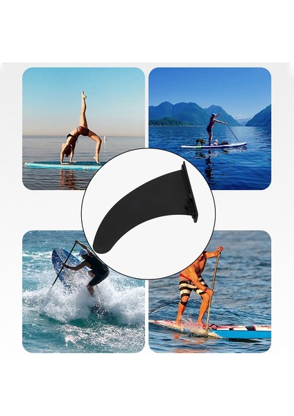 Açık Hava Sörf Tahtası Kürek Tahtası Naylon Sörf Tahtası Su Ayırıcı Toka Tipi Çıkarılabilir Şişme-Sup Merkezi Ayak Bileği Ayakta Kürek Tahtası Kano Yüzgeci (Yurt Dışından) fırsatları