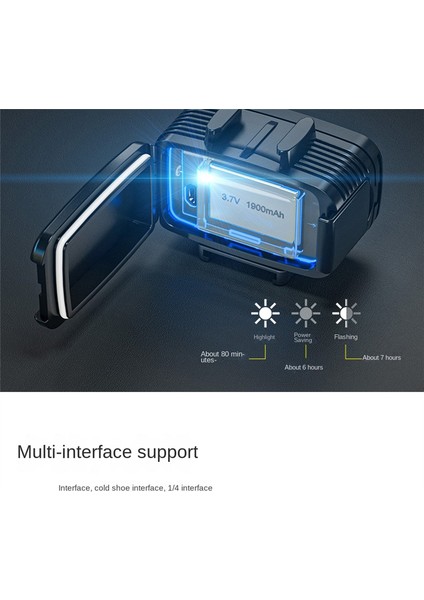 40M Su Geçirmez Sualtı Dalış Dolgu Işığı LED Video Işığı Gopro Hero 10 9 8 Aksiyon Kamerası / Slr Aynasız Kamera Için (Yurt Dışından) fiyatları