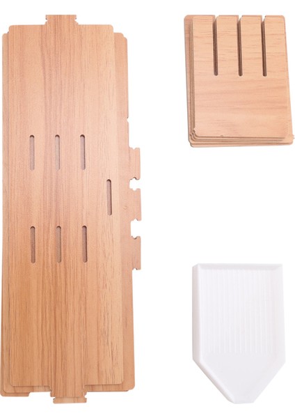 5d Dıy Elmas Çok Katmanlı Raf Boyama Aleti Depolama Tepsisi Delme Kalemi Düzenleyici Nakış Parçaları-Stil 1, 16 Izgara (Yurt Dışından) modelleri