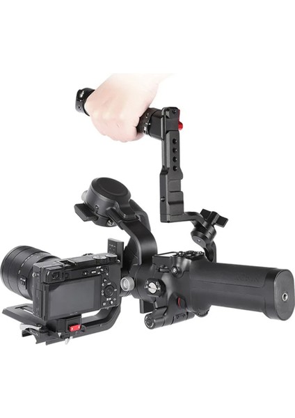 Gimbal Sabitleyici Sapı Katlanabilir Tutacak Uzatma Tutucu Soğuk Botlar 1/4 Port Djı Ronin Rs 2 /rsc 2 /rs 3 /rs 3 Pro Için (Yurt Dışından) modelleri