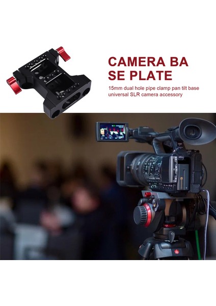 Çok Işlevli Kamera Taban Plakası 15MM Çubuk Ray Kelepçesi ile Dslr Kamera Omuz Askısı Destek Aksesuarları (Yurt Dışından) indirimleri