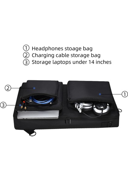 Pioneer Ddj-Sr2/ddj-Sr Için Native S4 Mk3 Dj Kontrol Cihazı Taşıma Çantası Omuz Çantası (Yurt Dışından) fiyatları