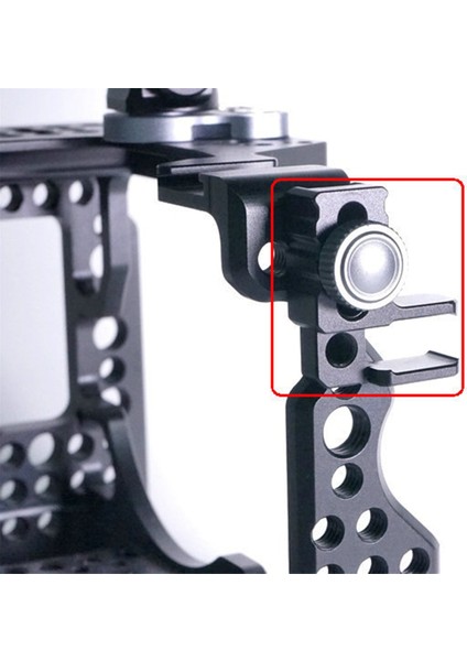 Sony A7 A72 A73 A7R4 A6000 A6300 A6400 Için Kamera Kafesi Kablo Kelepçesi Hızlı Çıkarma L Plaka HDMI Uyumlu Sabit Kilit (Yurt Dışından) modelleri