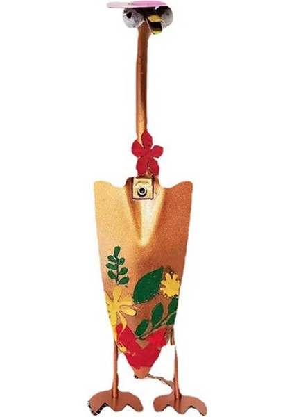 Sevimli Peri Bahçe Dekoru, Sevimli Ördek Bahçe Heykelleri, Sevimli Ördek Bahçe Sanat Kürek Maça Sanat Zanaat Dekorasyon B (Yurt Dışından)