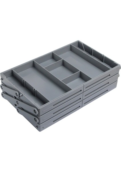 2/3 Katmanlı Mücevher Sergileme Istiflenebilir Zarif Mücevher Tutucu Taşınabilir Yüzük Küpe Kolye Düzenleyici Saklama Kutusu D (Yurt Dışından) indirimleri