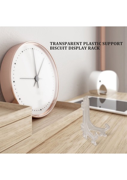 3 Inç Şeffaf Plastik Stand Çerez Tutucu Ekran Standı Yer Kart Tutucu Düğünlerde Ekran Şövale, Doğum Günü Partisi (24 Paket) (Yurt Dışından) fiyatları