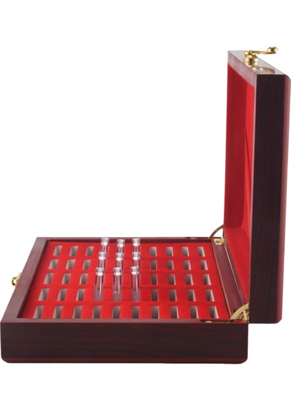 50 Adet Ahşap Para Koruma Ekran Kutusu Saklama Kutusu Tutucu Yuvarlak Kutu Hatıra Toplama Kutusu (Yurt Dışından) fırsatları